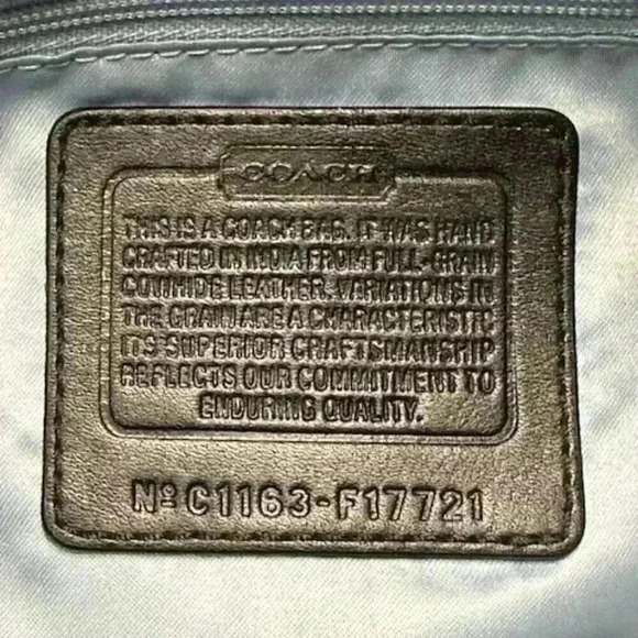 Coach Gallery East West Leather Tote Shoulder Bag Black - Picture 12 of 15